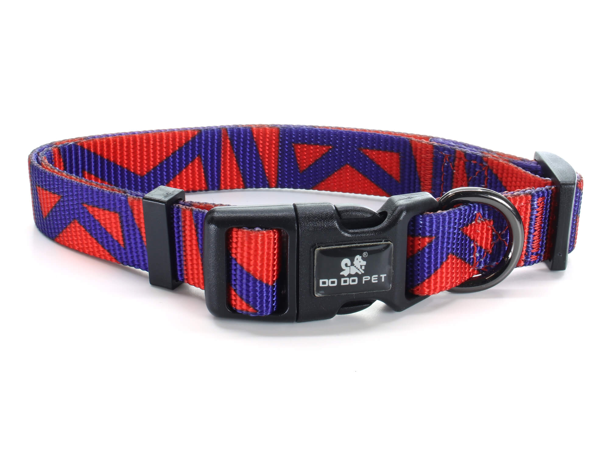 Vsepropejska Rais fialovo-červený obojek pro psa Typ: Obojek, Velikost: Obvod krku 33 - 52 cm Vsepropejska Rais fialovo-červený obojek pro psa Typ: Obojek, Velikost: Obvod krku 33 - 52 cm