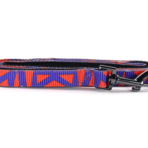 Vsepropejska Rais fialovo-červené vodítko pro psa Typ: Vodítko, Velikost: Délka 130 cm – šířka 2 cm