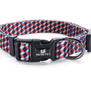 Vsepropejska Duarto modrý obojek pro psa Barva: Modrá, Obvod krku: 46 – 75 cm