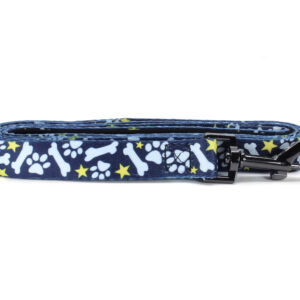 Vsepropejska Daber modré vodítko pro psa | 150 cm Délka vodítka: 150 cm, Šířka vodítka: 2 cm