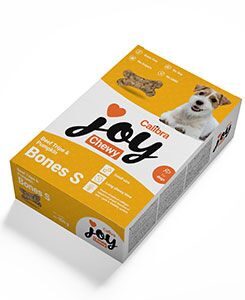 Calibra Joy Dog Chewy Beef Tripe & Pumpk. Bones S 900g