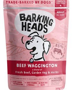 BARKING HEADS Beef Waggington kapsička 300g