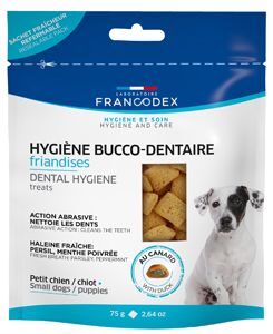 Francodex Pochoutka Dental Hygiene pro štěňata 75g