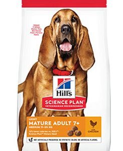 Hill’s Can.Dry SP Mature Adult7+ Light Med.Chicken14kg