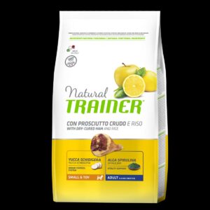 TRAINER Natural Small&Toy Adult Prosciutto a rýže 800g