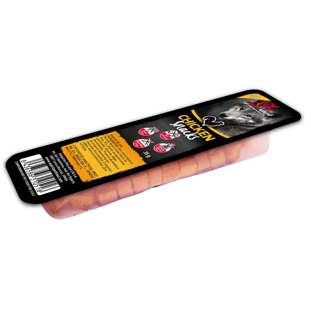 Alpha Spirit Dog Chicken Snacks 35 g Alpha Spirit Dog Chicken Snacks 35 g