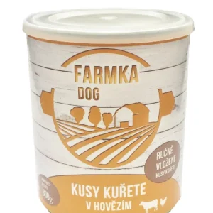 Falco FARMKA DOG masová konzerva s kuřetem 800g