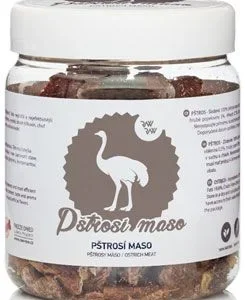 Raw Raw pochoutka mrazem sušené Pštrosí maso 90g