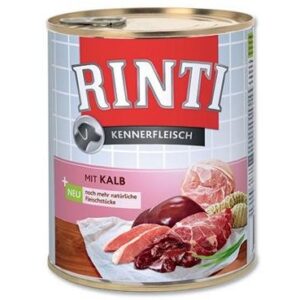 Rinti Dog Kennerfleisch konzerva telecí 12x800g