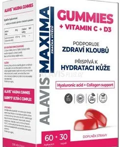 Patron ca, s.r.o. Maxima Alavis MAXIMA Gummies 60tbl + 30cps