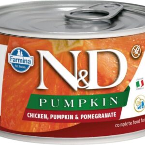N&D PUMPKIN Dog konz. Chicken & Pumpkin & Pomegranate Puppy Mini 140 g