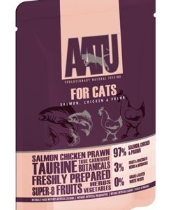 AATU Cat Salmon n Chicken n Prawn kaps. 85g