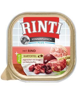 Rinti Dog Kennerfleisch vanička hovězí+brambor 300g
