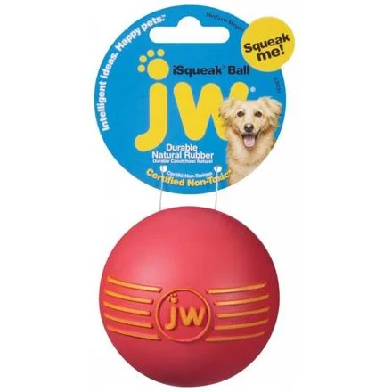 JW Pískací míček Isqueak Ball Medium JW Pískací míček Isqueak Ball Medium