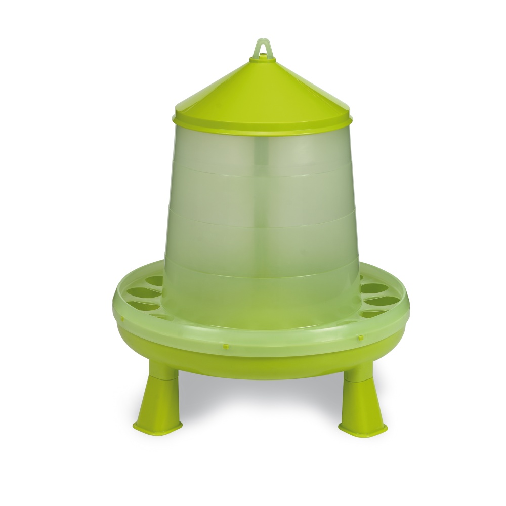 Krmítko pro drůbež s nožičkami (edice limetka) 8 kg Krmítko pro drůbež s nožičkami (edice limetka) 8 kg