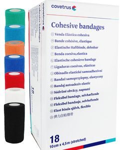 COVETRUS brand Obinadlo elast. CVET samoad.10cmx4,5m mix barev 18ks