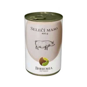 Bohemia Pet Food BOHEMIA Selečí maso ve vlastní šťávě 400g