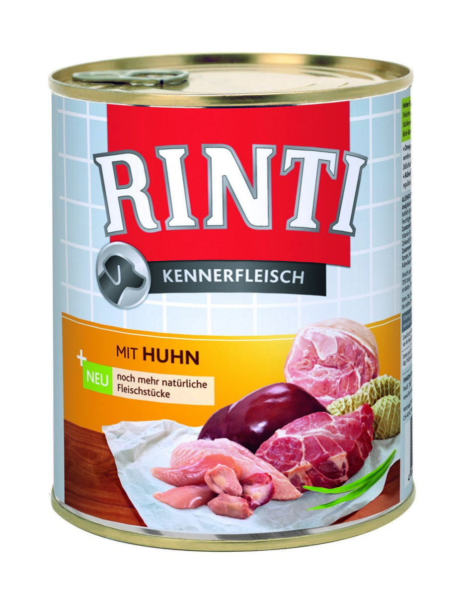 Rinti Dog Kennerfleisch konzerva kuře 800g Rinti Dog Kennerfleisch konzerva kuře 800g
