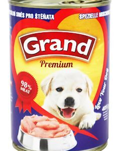 GRAND konz. štěně speciální mas.směs 405g