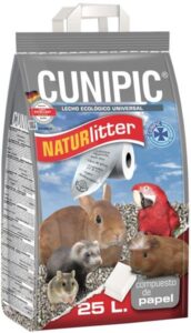 Podestýlka pro hlodavce Naturlitter paper Cunipic 25l / 7 kg