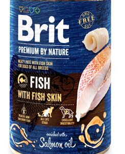 Brit Premium Dog by Nature konz Fish & Fish Skin 400g