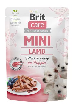 Brit Care Dog Mini Puppy Lamb fillets in gravy 85g Brit Care Dog Mini Puppy Lamb fillets in gravy 85g