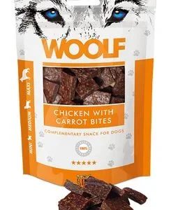 WOOLF pochoutka chicken with carrot bites 100g