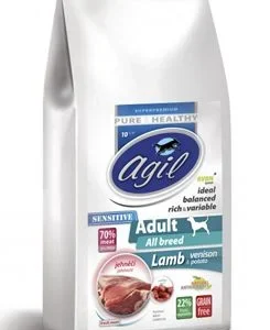 Agil Adult Sensitive Grain Free Lamb,Venision 10kg