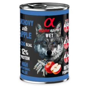 Alpha Spirit AS WET Food Anchovy with red apple 400 g
