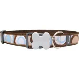 Obojek RD 40 mm x 50-80 cm - Circadelic Brown