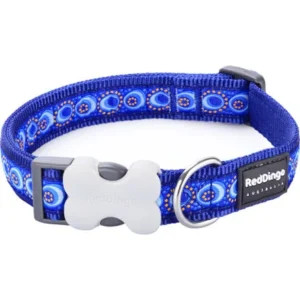 Obojek RD 12 mm x 20-32 cm - Cosmos Blue