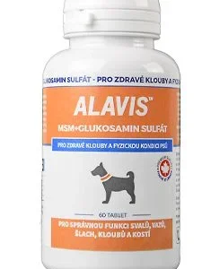 Alavis MSM+Glukosamin sulfát pro psy 60tbl