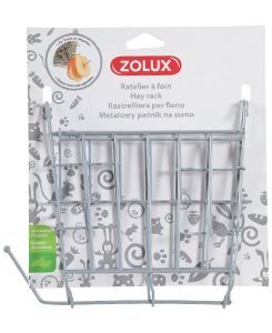 Krmítko jesličky pro hlodavce kov šedé Zolux