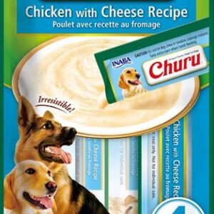 Churu dog snack kuře a sýr 4×14 g
