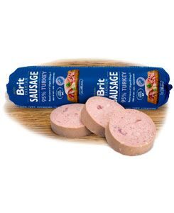 Brit Sausage Turkey 800g New