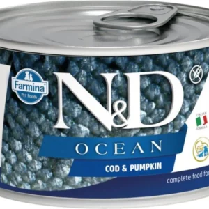 N&D OCEAN Dog konz. Cod & Pumpkin Puppy Mini 140 g