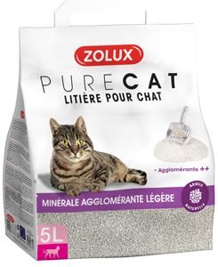 Podestýlka PURECAT premium light clumping 5l Zolux