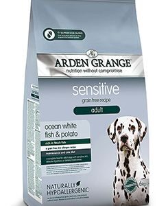 Arden Grange GF Dog Adult Sen.Oc.White Fish&Potato 6kg