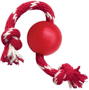 Hračka guma KONG Classic Ball w/Rope S