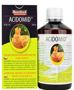 Acidomid K králíci 500ml