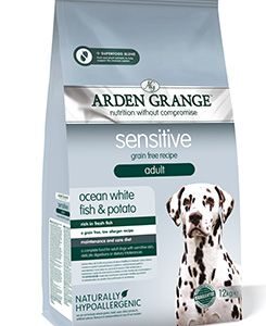 Arden Grange GF Dog Adult Sen.Oc.White Fish&Potato12kg