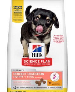 Hill’s Can. SP+AB PftDig Puppy Medium Chick Rice 14kg