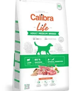 Calibra Dog Life Adult Medium Breed Lamb 12kg