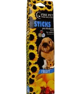 FINE PET Tyčinka Hlodavec ovoce 2ks/110g
