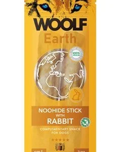 Woolf pochoutka Earth NOOHIDE L Sticks with Rabbit 85g