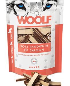 WOOLF pochoutka soft sandwich of salmon 100g