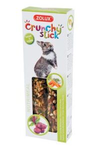 Zolux S.A.S. Pochoutka CRUNCHY STICK mrkev/řepa pro králíky Zolux
