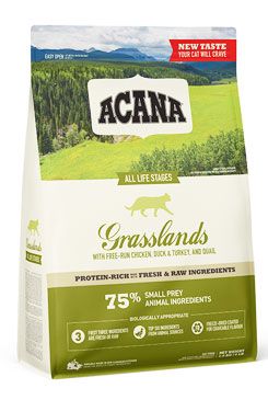 Acana Cat Grasslands Grain-free 340g New Acana Cat Grasslands Grain-free 340g New