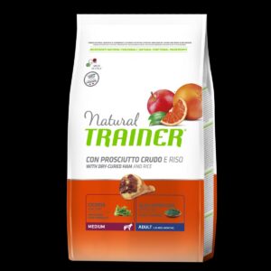 TRAINER Natural Medium Adult Prosciutto a rýže 3kg