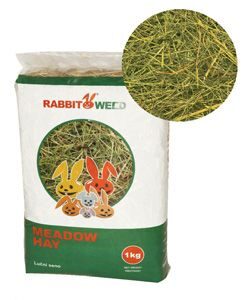 Seno luční RabbitWeed 1kg 40 l